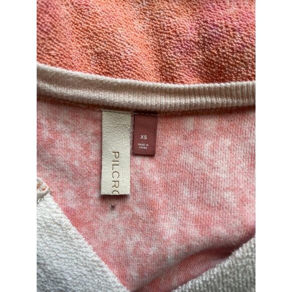 Pilcro Short Sleeve Desert Intarsia Sweater Pullover Knit Size XS - Picture 4 of 4